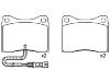 剎車(chē)片 Brake Pad Set:1 637 873
