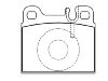 剎車(chē)片 Brake Pad Set:001 420 73 20