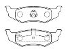 Bremsbelagsatz, Scheibenbremse Brake Pad Set:05011630AA